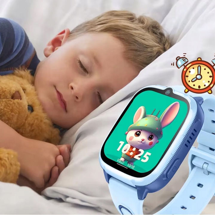 Zegarek Dla Dzieci Smartwatch 4G + SIM | Lokalizator WiFi LBS | Kamera SOS