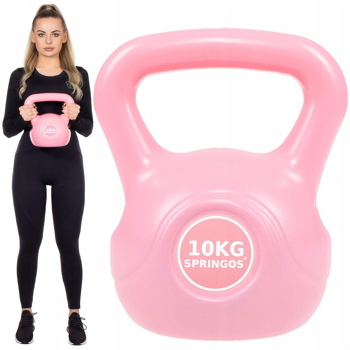 KETTLEBELL odważnik 10 KG kula KETTLE HANTLA hantel FITNESS ABS DO ĆWICZEŃ