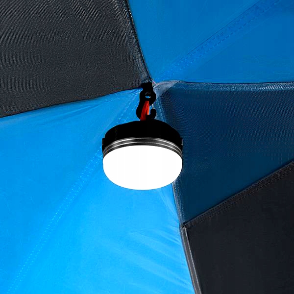 Turystyczny Namiot Kempingowy Duży Z 2 Wejściami 2 Sypialnie 6 osób SOLIDNY