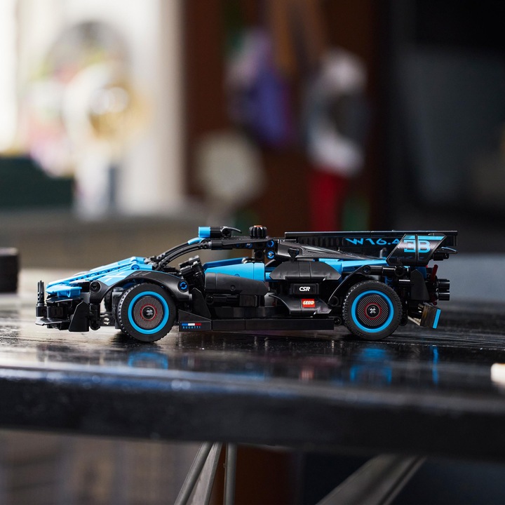 LEGO Technic Model Samochód Wyścigowy Auto Bugatti Bolide Agile Blue 42162