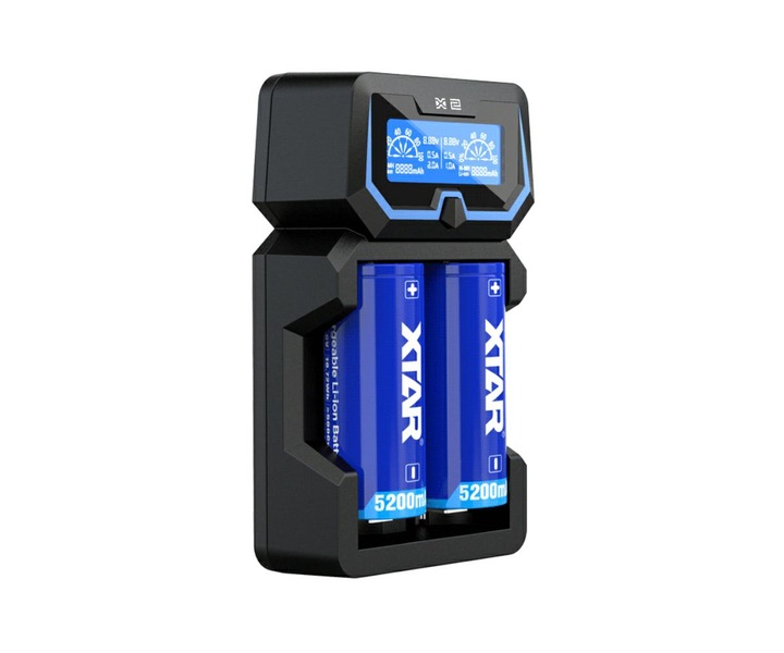 Ładowarka XTAR X2 NEW 18650/26650 Li-ION NI-MH 2A