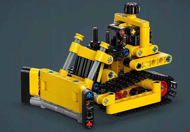Klocki LEGO Technic 42163 Buldożer do zadań specjalnych 7+ (Elementy: 195)