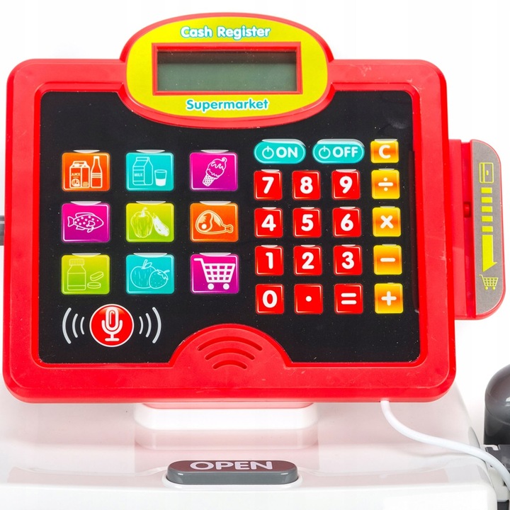 KASA SKLEPOWA FISKALNA INTERAKTYWNA DLA DZIECI XL MATADI