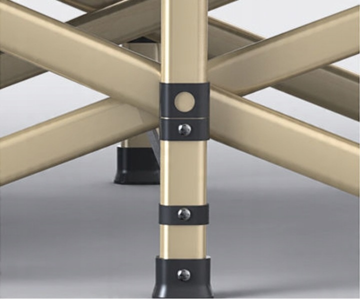 SKŁADANE ŁÓZKO TURYSTYCZNE Z GRUBYM MATERACEM 190X71x36 CM SZARY