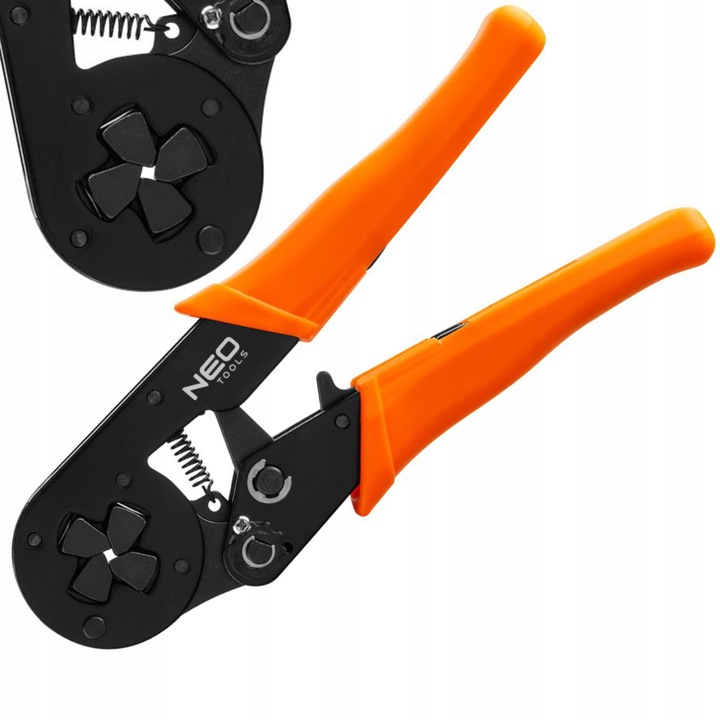 NEO TOOLS ZACISKARKA TULEJEK PRASKA SZCZYPCE do kabli 6-16mm 2 01-536