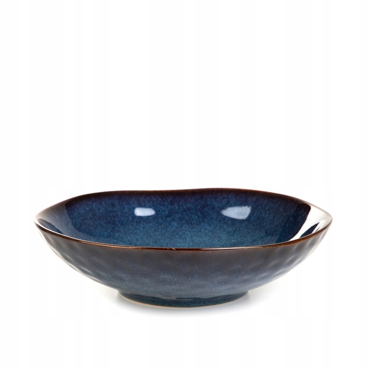 Misa CASPER do serwowania granatowa 26cm HOMLA