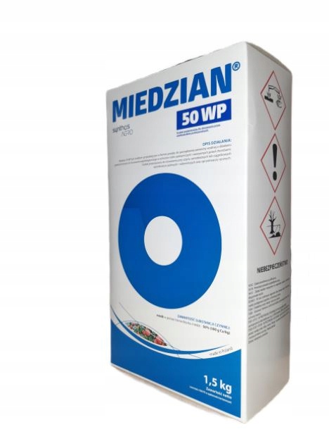 Środek grzybobójczy Synthos Miedzian 50 WP 1,5kg