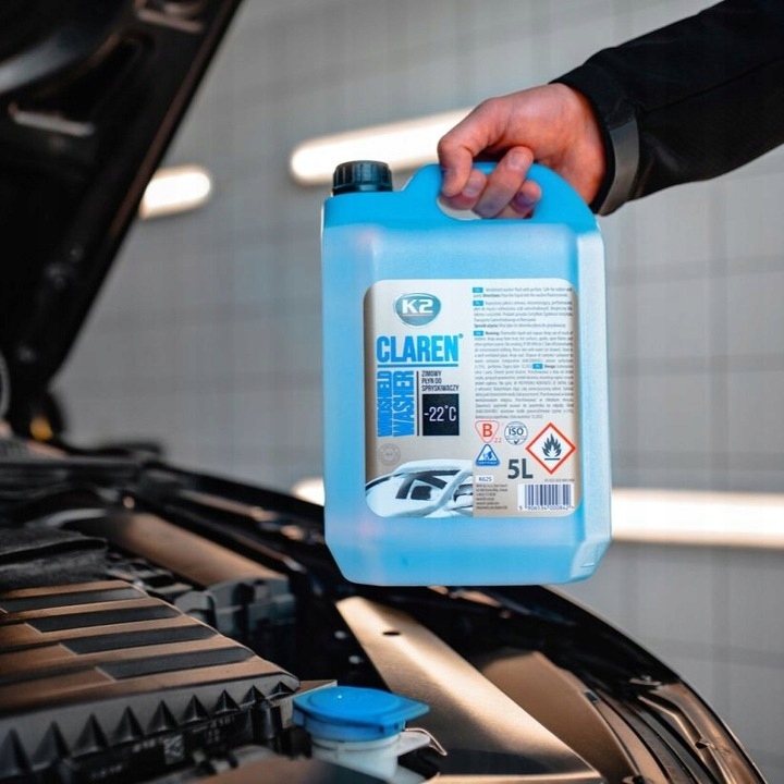 Zimowy Zestaw K2 Alaska Claren Murska 575 Odmrażacz do Szyb Skrobaczka Płyn