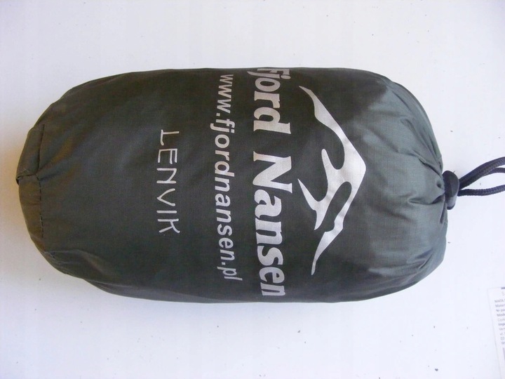 PŁACHTA BIWAKOWA NA ŚPIWÓR FJORD NANSEN LENVIK