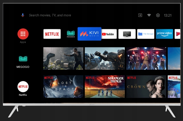 Telewizor KIVI 40F740NB 40" LED AndroidTV WiFi FULL HD SMART