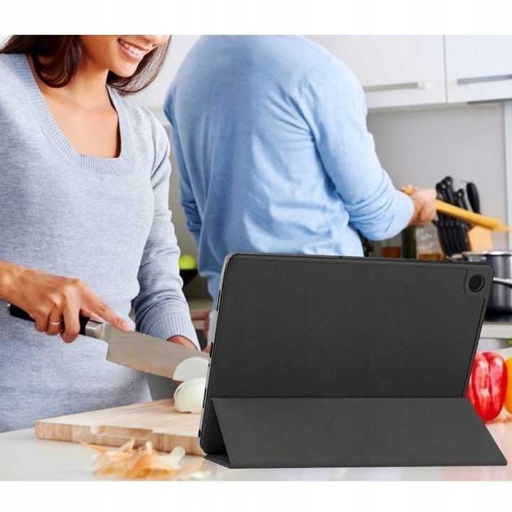 ETUI Z KLAPKĄ OBUDOWA POKROWIEC CASE FUTERAŁ DO SAMSUNG GALAXY TAB A9+ PLUS
