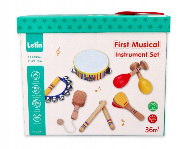 Tęczowy zestaw muzyczny