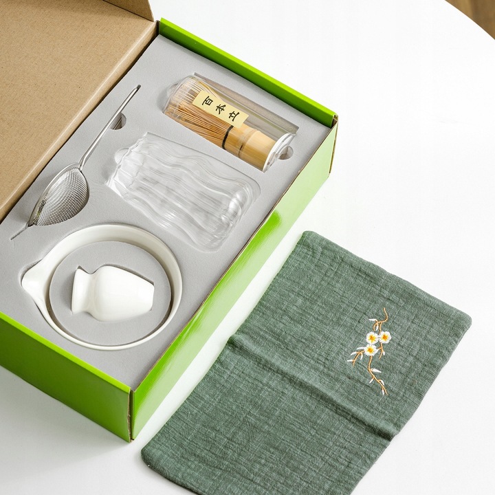 NEKIT Zestaw prezentowy do herbaty Matcha ZESTAW MIOTEŁ MATCHA Z TRZEPACZKĄ
