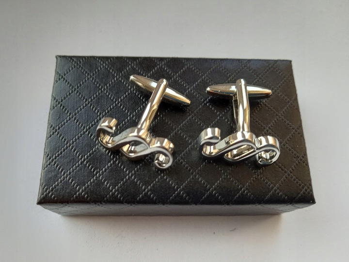 Spinki do mankietów EXC PARAGRAF Prezent dla Radcy Prawnika w pudełku