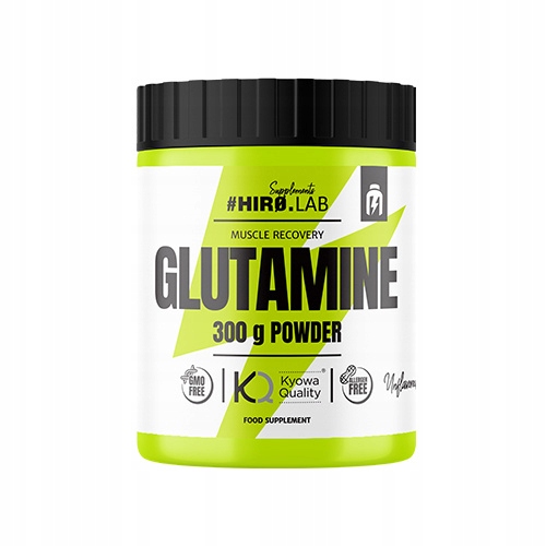 GLUTAMINA AMINOKWASY GLUTAMINE 300 g AMINO L-GLUTAMINA L-GLUTAMINE hiro