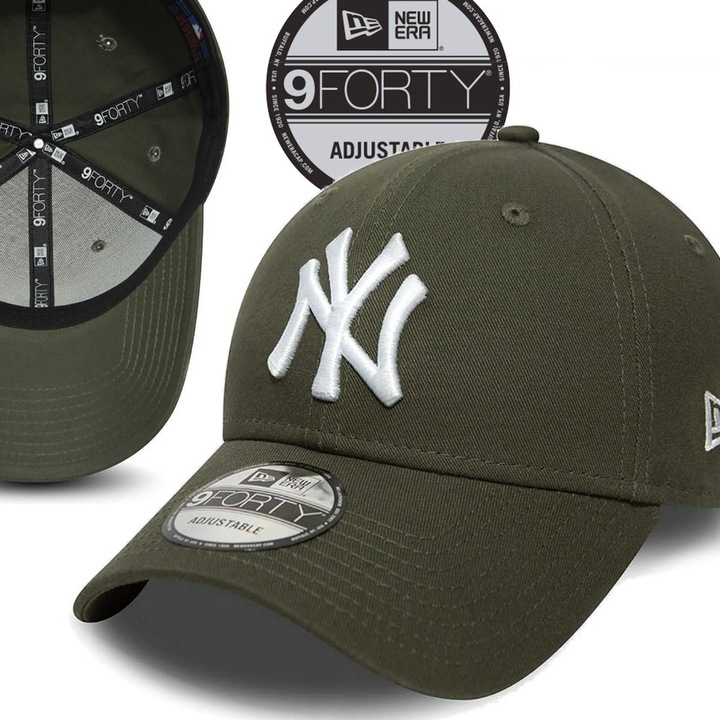CZAPKA Z DASZKIEM NEW ERA BEJSBOLÓWKA NY NEW YORK YANKEES 9FORTY ZIELONA