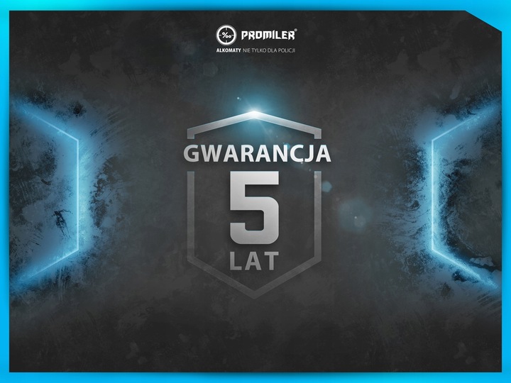 Alkomat PROMILER iSober 30 Kalibracja w dniu wysyłki + KAMIZELKA