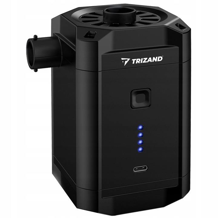 MOBILNA TURYSTYCZNA POMPKA AKUMULATOROWA DO MATERACY PONTONÓW USB- 5000 mAH