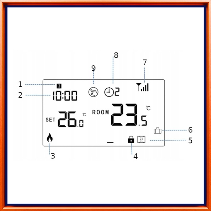 Termostat zdalny smart home VOLT aplikacja WiFi na LTE COMFORT WT 20