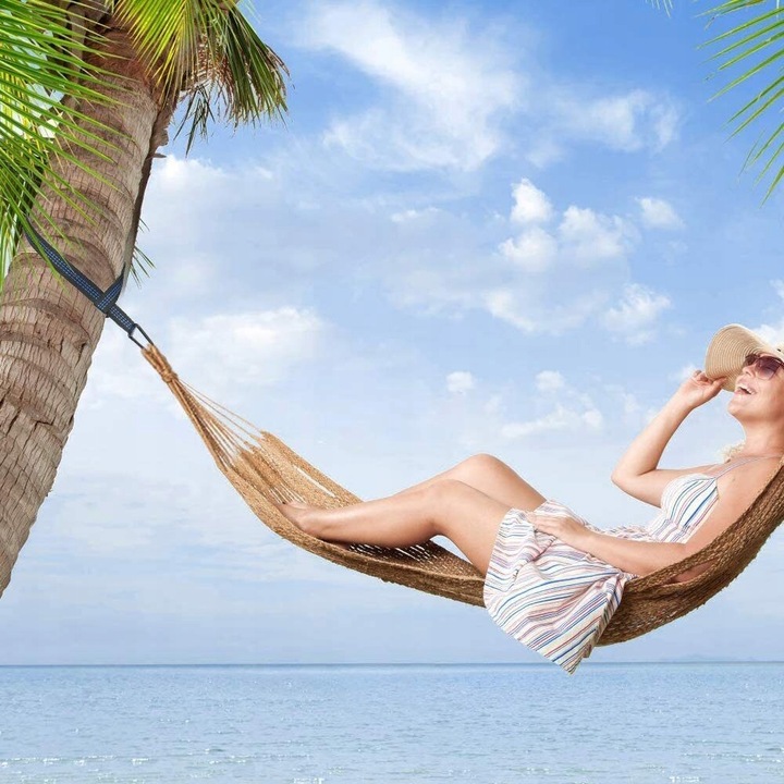 ZESTAW DO MOCOWANIA HAMAKA, SYSTEM ZAWIESZENIA, PASKÓW DO HAMAKA NA DRZEWIE