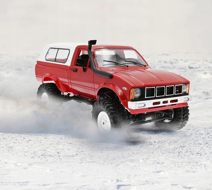 SAMOCHÓD ZDALNIE STEROWANY Auto RC TERENOWY WPL OFF ROAD 4x4 DUŻY PICKUP