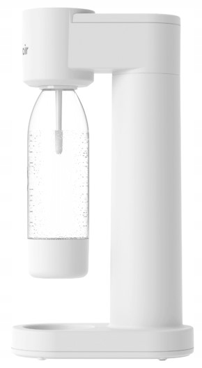 DAFI PushAir saturator z nabojem CO2 + 2 butelki do saturatora 0,7 l biały