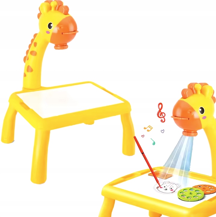 PROJEKTOR RZUTNIK DO NAUKI RYSOWANIA Stolik Edukacyjny Slajdy Do Malowania