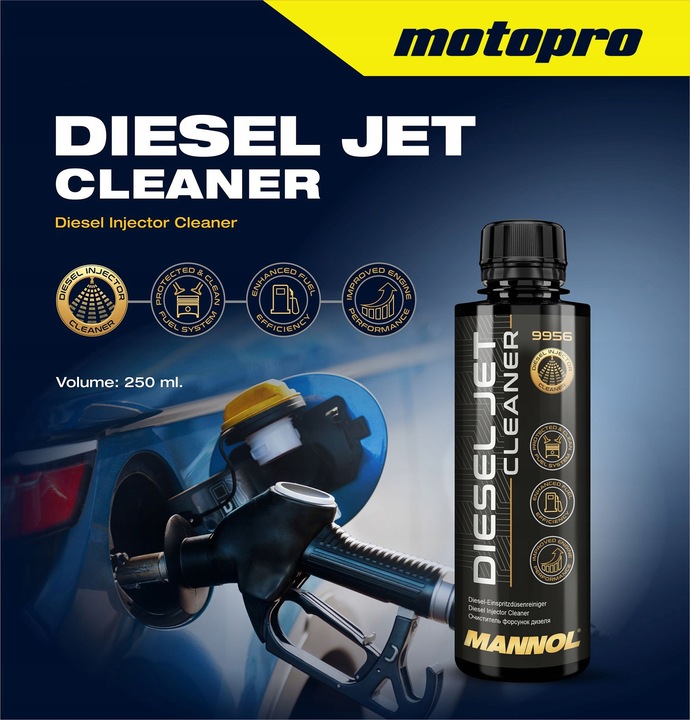 REGENERATOR WTRYSKÓW 500ml DODATEK DO DIESLA CZYŚCI WTRYSKI + LEJEK GRATIS