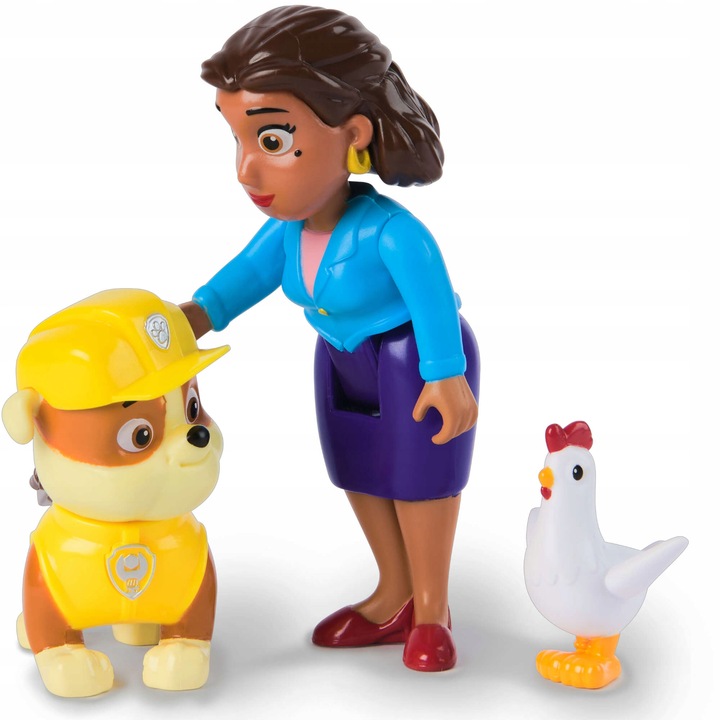 PSI PATROL FIGURKI RUBBLE PANI BURMISTRZ GOODWAY I CHICKALETTA