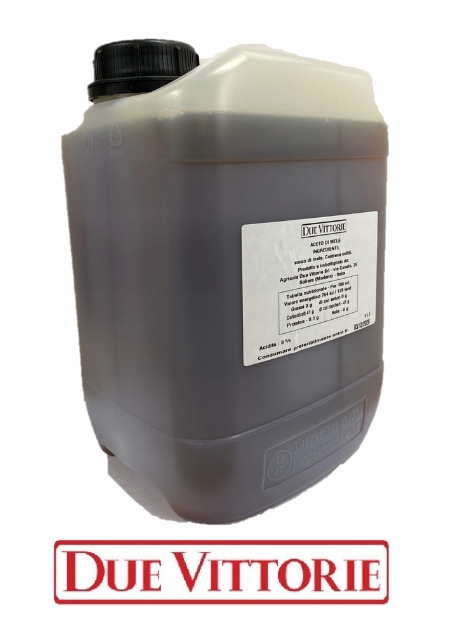 Ocet jabłkowy DUE VITTORIE beczkowany NIEFILTROWANY słodki ŚWIEŻY 5L