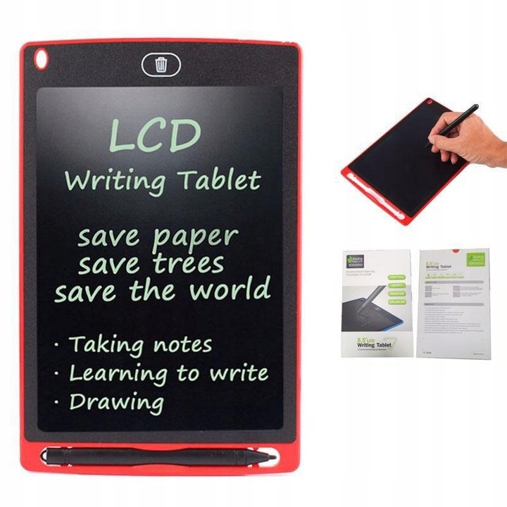 TABLET DO RYSOWANIA DLA DZIECI 8,5" LCD 67e60