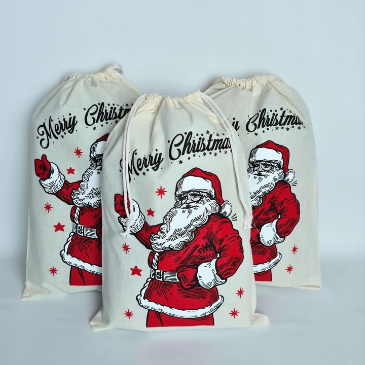 Worki Prezentowe Na Święta Prezenty Mikołaja 12szt