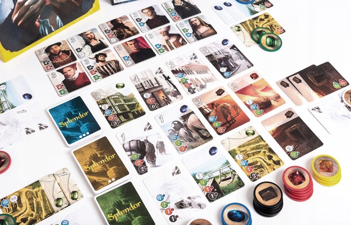 Splendor: Gra o Handlu Klejnotami, 2-4 osoby, wiek 10+