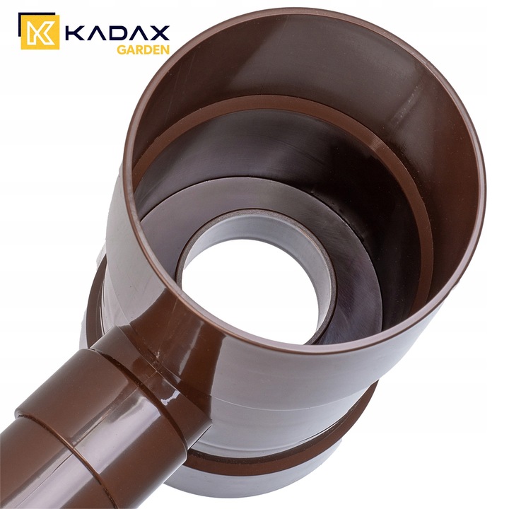 ZBIERACZ ŁAPACZ DESZCZÓWKI WODY DESZCZOWEJ Z RYNNY ZAWOREM CHWYTACZ 100mm