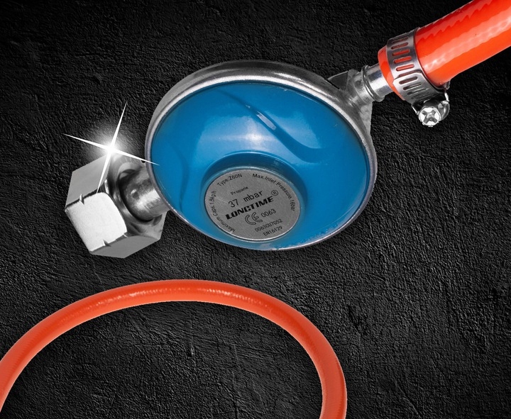 Piec Gazowy na butle 13KG OGRZEWACZ GAZOWY GRZEJNIK MOC 4200W 65m2 REDUKTOR