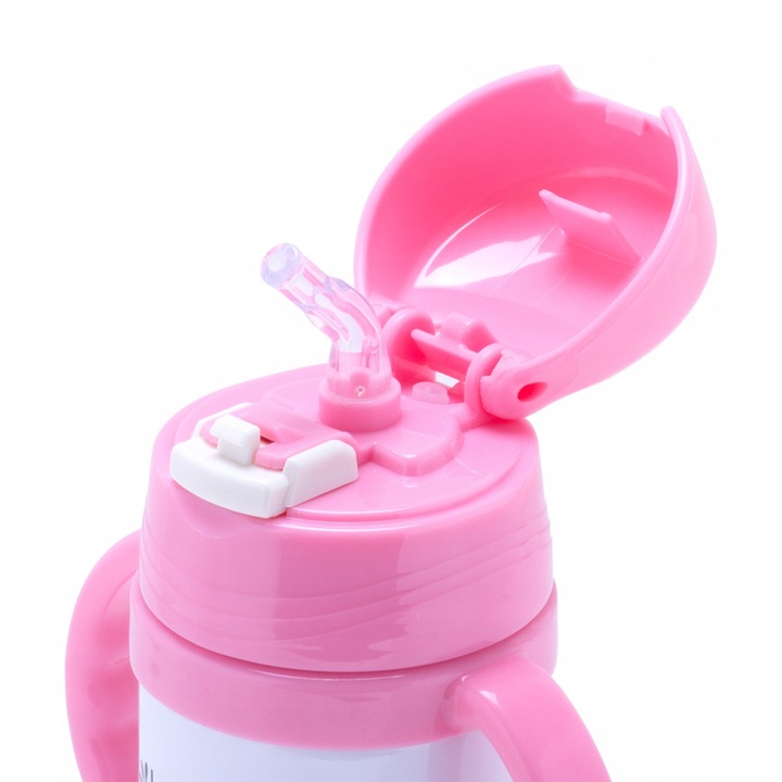 Kubek termiczny Kamille KM2085 350 ml różowy