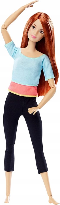 LALKA BARBIE MADE TO MOVE GIMNASTYCZKA DPP74