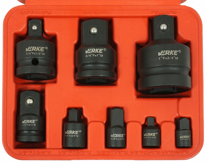 REDUKCJE UDAROWE ADAPTER NASADKI 1/4 1/2 3/4 3/8