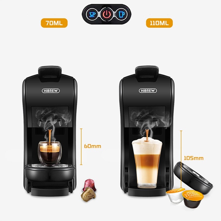 EKSPRES DO KAWY NA KAPSUŁKI CIŚNIENIOWY 20 BARÓW 4W1 NESPRESSO DOLCE GUSTO