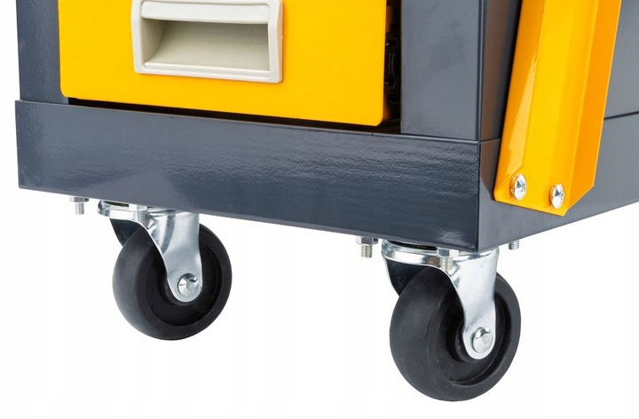 WÓZEK SPAWALNICZY DO SPAWAREK Z PÓŁKĄ NA BUTLE SZUFLADY MOBILNY 76x85x40cm