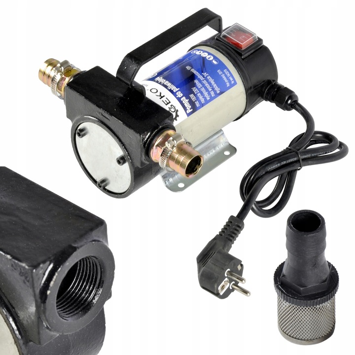 POMPA DO SPUSZCZANIA PALIWA ROPY OLEJU POMPKA 230V 50L
