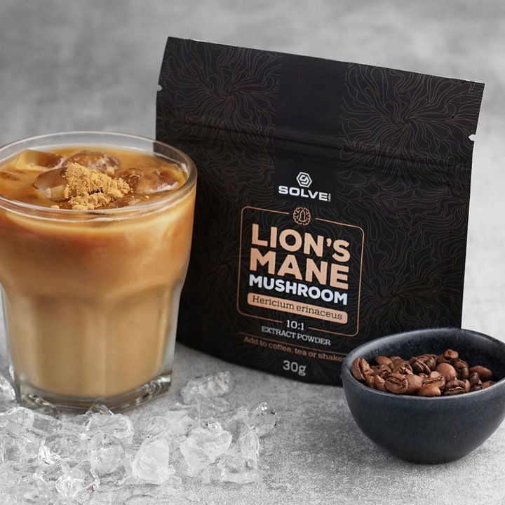 LION'S MANE 10:1 SOPLÓWKA JEŻOWATA 30G SOLVE LABS
