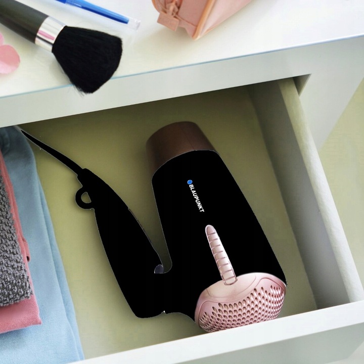 Suszarka BLAUPUNKT HDD 301BK Czarna SKŁADANA Rączka Turystyczna