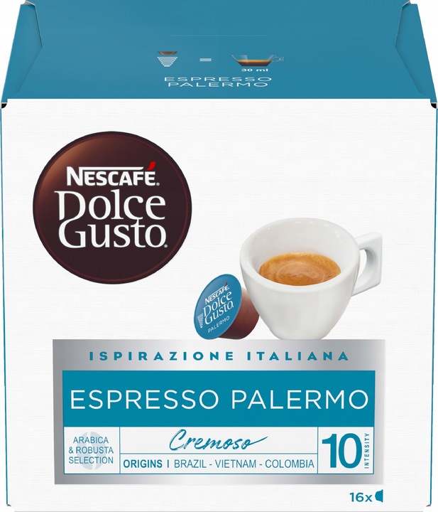 Kapsułki Nescafe Dolce Gusto Espresso Palermo 16