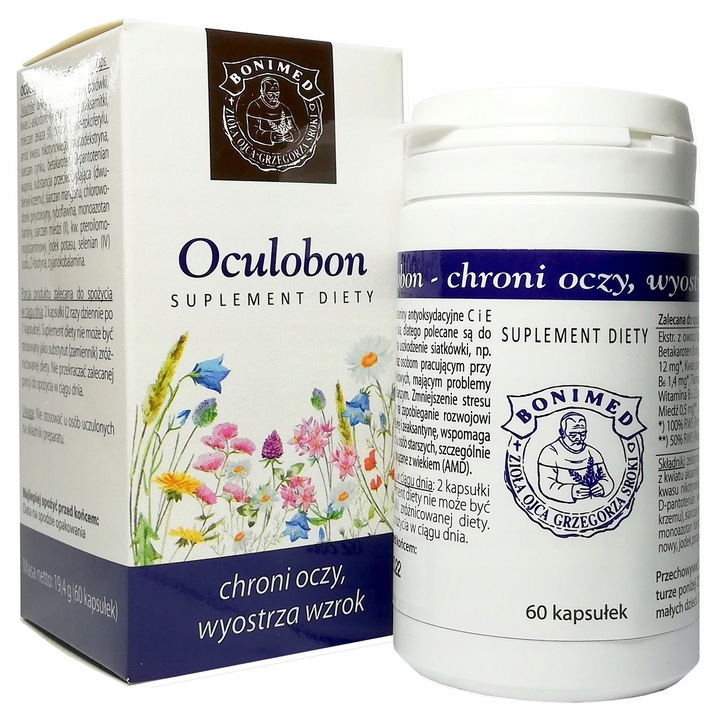 BONIMED OCULOBON CHRONI OCZY 60kaps.