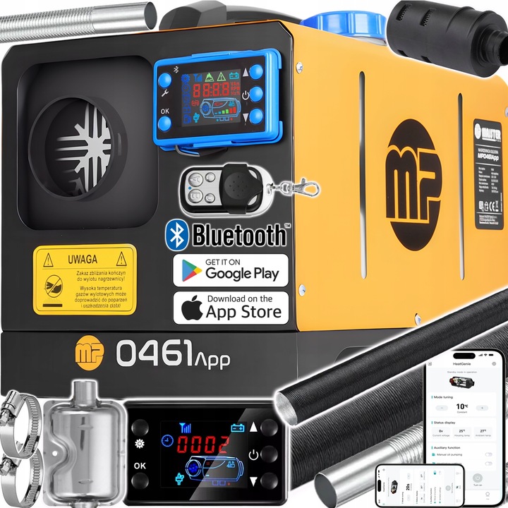 nagrzewnica spalinowa DMUCHAWA olejowa OGRZEWANIE postojowe WEBASTO MP0461