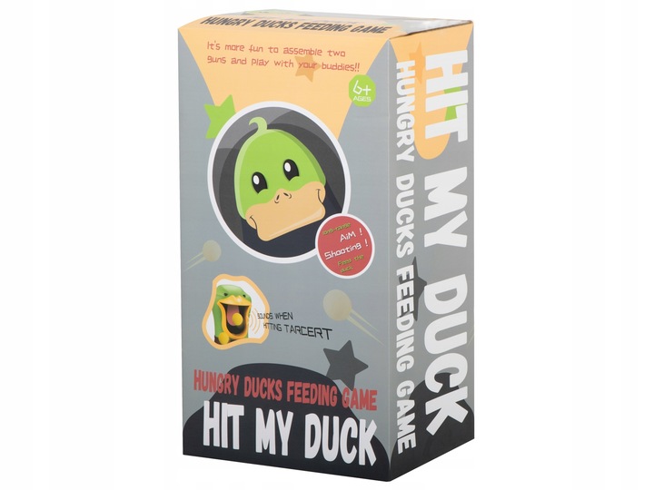 Głodna Kaczka Frania ORGINALNA XL Zabawa w Strzelanie GRA Edukacyjna GRATIS