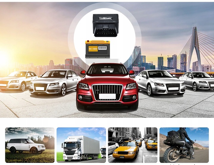 LOKALIZATOR GPS SINOTRACK ST902 OBD2 DO SAMOCHODU