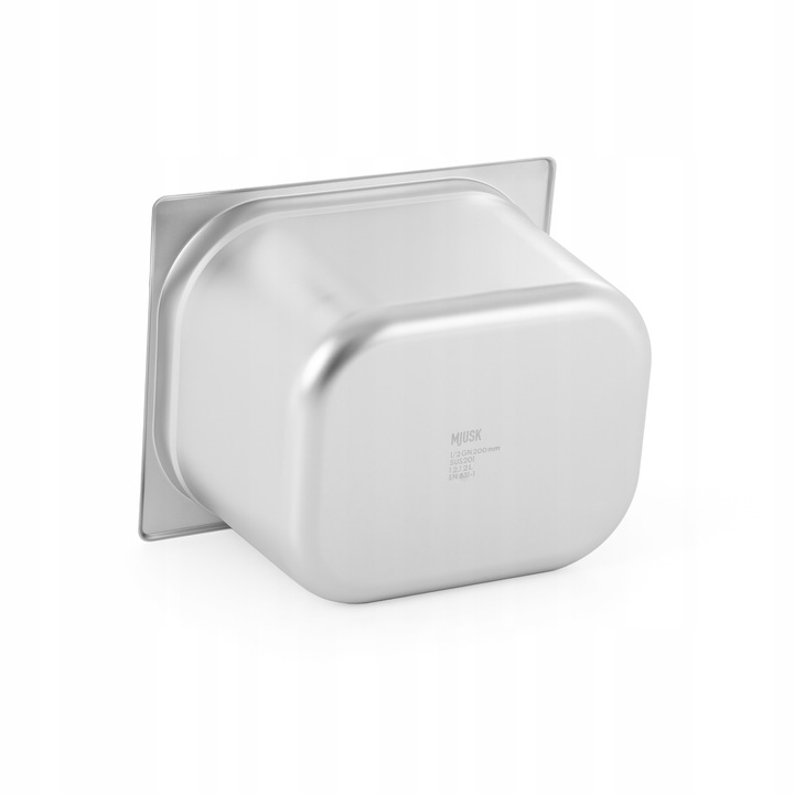 POJEMNIK GASTRONOMICZNY GN 1/2 200 mm STAL NIERDZEWNA 11.65 L MJUSK