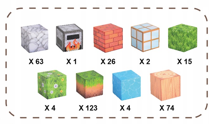 KLOCKI MAGNETYCZNE KOSTKI Sześciany Konstrukcje 3D 312 elementów